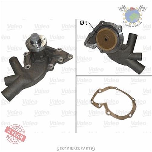Pompe à eau Valeo pour LAND ROVER DEFENDER 110/127 90 I fiu
