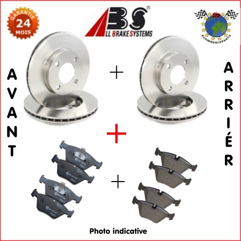 Bosch Bremsensatz disques Ø 300 Garnitures WK Arrière BMW 1er e87 e81 3er e90 e91